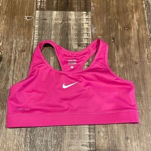 Nike Size L Pink sports bra